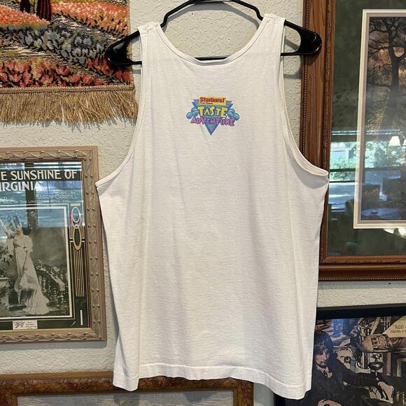 Vintage 90’s RARE Starburst Candy Snack Promo Tank Top Size Large - Picture 5 of 7